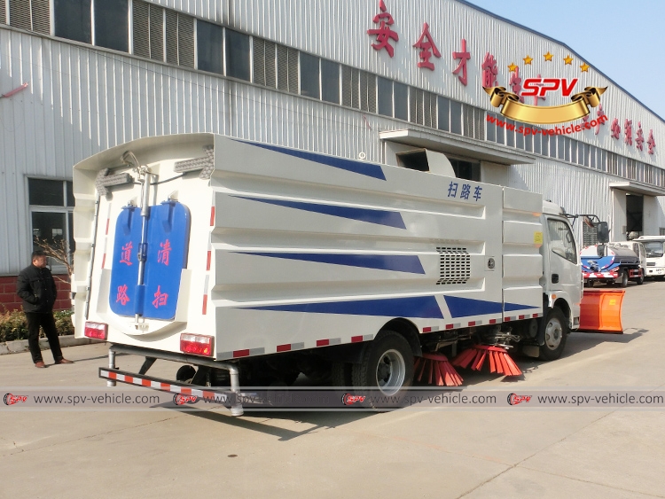 Road Sweeper with Snowplow Dongfeng-RB Road Sweeper with Snowplow Dongfeng-RB